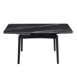 купить Стол Interdepo DOVE 120 Black matt в Кишинёве 