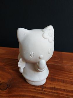 Гипсовая фигурка "Hello Kitti c крыльями"