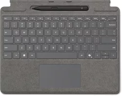 купить Клавиатура Microsoft Surface Pro 10/11 Keyboard inkl. Pen2 + Copilot Taste Platin в Кишинёве 
