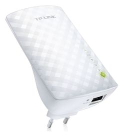 Wi-Fi AC Dual Band Range Extender/Access Point TP-LINK "RE200", 750Mbps, Mesh, Integrated Power Plug