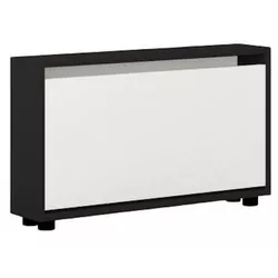 cumpără Raft pentru încălțăminte Mobildor-Lux Leo Slim 60x16x47H cm Anthracite/White în Chișinău 