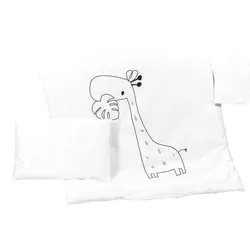 cumpără Lenjerie de pat pentru copii PernaMea Set lenjerie 3 piese Panda turcoaz (PM.100468/1) în Chișinău 