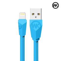 WK Design Cable USB to Lightning Ultra Speed 2.1A 1m, Blue