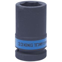 cumpără Set de tubulare, bite, duze King Tony 843533M Cap tubular de impact adânc 1" 33mm în Chișinău 