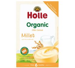 Пшенная кашка с молоком Holle Organic (6+ мес) 250 г