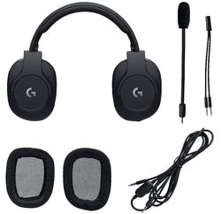 Gaming Headset Logitech G Pro, 50mm driver, 20-20000Hz, 35 Ohm, 91.7dB, 320g, 3.5mm/USB, Black