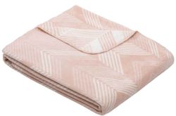 cumpără Textile de casă Ibena 2355/500 Jacquard Decke Cubert Pink/ivory în Chișinău 