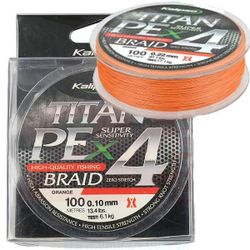 Шнур Kalipso Titan PE X4 OR 100m 	 0.16мм