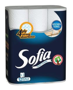 Prosoape hârtie SOFIA 4 str. 10m*12