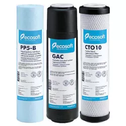 cumpără Cartuș filtre de tip-curgere Ecosoft Set p/u sistem cu osmoza inversa Ecosoft 1-2-3 Pure si Aquacalcium în Chișinău 