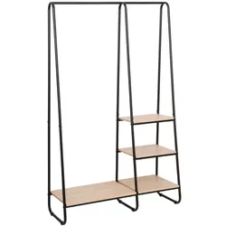 купить Вешалка для одежды Deco Cuier Hampton 110x40x170H Oak/Black в Кишинёве 