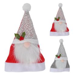 cumpără Decor de Crăciun și Anul Nou Promstore 16084 Caciula Mos Craciun "Pitici" 40cm, poliester în Chișinău 