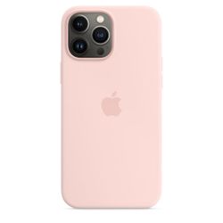 Original iPhone 13 Pro Max Silicone Case with MagSafe – Chalk Pink Model A2708