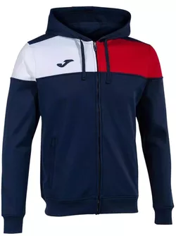 купить Одежда для спорта Joma Crew V Zip-Up Hoodie Navy Red White (XS) 103087.336 в Кишинёве 