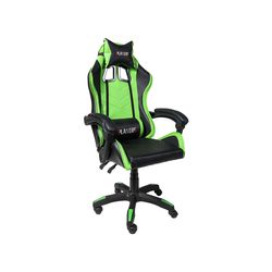 Fotoliu gaming 6211 verde LS