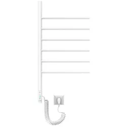 cumpără Uscător de prosoape Elna-Service Vertical-6, 780x395x75mm, alb în Chișinău 