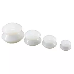 купить Спортивное оборудование miscellaneous 10459 Set de ventuze din silicon alb lucios (4 buc) 100356 в Кишинёве 