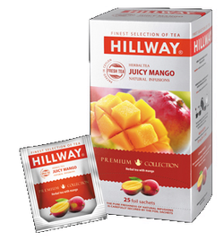Băutură de ceai Hillway cu mango 25x1,5gr