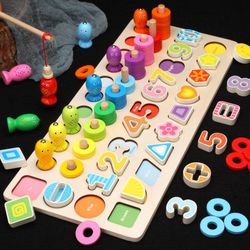 Setul în curs de dezvoltaredin lemn 4in1., Cod 135619