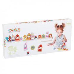 Cubika Jucărie Set de figurine din lemn Pitici