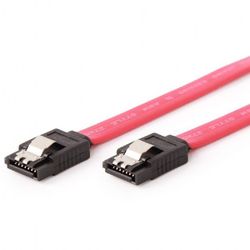 Cable Serial ATA III  50 cm data cable, metal clips, Cablexpert CC-SATAM-DATA