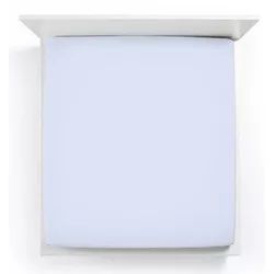 cumpără Lenjerie de pat Formesse 035-19-0523 Fitted Sheet Bella Gracia standard 180x190-200x220 Sky blue în Chișinău 