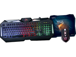 Gaming Keyboard & Mouse & Mouse Pad Qumo Spirit of Wisdom