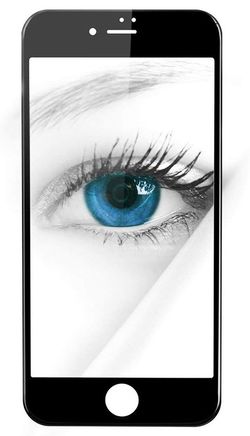 Sticlă de protecție Cover'X pentru iPhone 6/7/8 Plus 3D Zero Frame Black