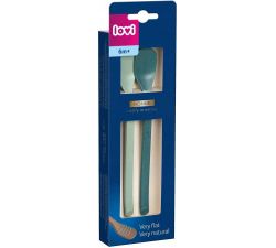 Set linguri LOVI Pistachio (2 buc)