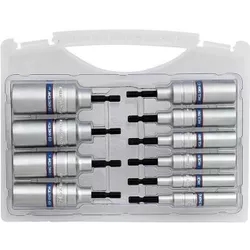 купить Набор головок, бит, насадок King Tony 1010CMR набор ударных головок 6 гран. под шуруповёрт, 10 шт. в Кишинёве 