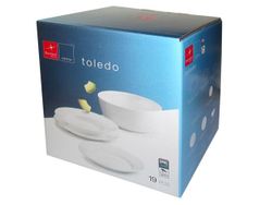 Набор тарелок Bormioli Toledo 19ед