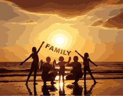 Картина по номерам 40x50 FAMILY VA2658