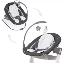 cumpără Leagăn pentru bebeluși Hauck Alpha Bouncer 2in1 Deluxe Melange Grey în Chișinău 