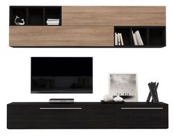 cumpără Set mobilă living Indart Livingul Kubo 16 (270x43x210) în Chișinău 