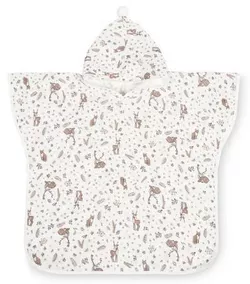 купить Аксессуар для купания Sensillo 50031 Пончо Muslin Bunnies White в Кишинёве 