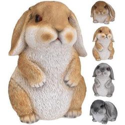 купить Садовая фигура ProGarden 38985 Кролик с опущенными ушами 20cm, керамика в Кишинёве 
