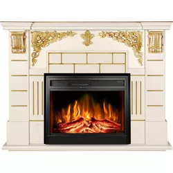 купить Камин электрический ArtFlame Imperial silver & Carmen в Кишинёве 