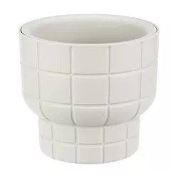 купить Цветочный горшок Idea М3257 Kare, 1.9L, Crem в Кишинёве 