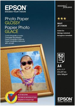 Photo Paper A4 200gr 50 sheets Epson Glossy