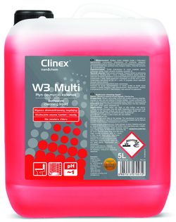 Clinex W3 Multi 5л для туалетов и ванных комнат