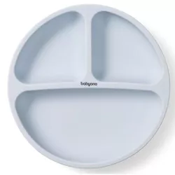 cumpără Seturi pentru hrănire bebelușilor BabyOno 1482/01 Placa de silicon cu ventuza (albastru) în Chișinău 
