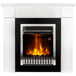 купить Камин электрический ArtFlame Elyon & Gala Silver, 950x1000x270mm, Alb в Кишинёве 