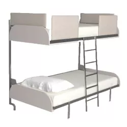 cumpără Pat Flat 2 EASY BUNK BED white în Chișinău