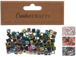 Набор бусинок буквы/цифры для девочек Creative Crafts