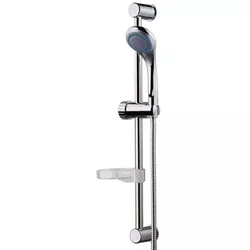 купить Набор для душа Bisk 05361 Set cap de dus cu bara 1 BASE 3F, crom в Кишинёве 