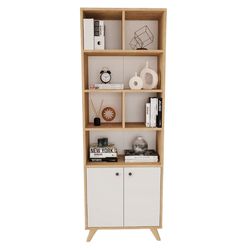 купить Офисный стеллаж Bofigo 15-28-41 Oak/White в Кишинёве 