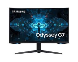 27" SAMSUNG Odyssey G7 "C27G75TQSI", Black,Curved-VA,2560x1440, 240Hz,G-Sync,1ms,350cd,DP+HDMI,Pivot