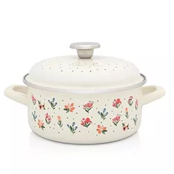 cumpără Cratiță Metalac 57060 Cratita emailata Fiorella 20cm, 2.75L, capac din metal în Chișinău 