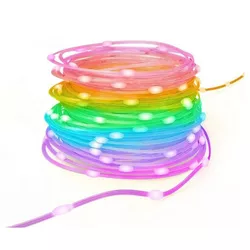 купить Гирлянда Hama 176660 Smart LED Light Chain, WLAN, Colour Chg, Dimm., O/door IP65, 10 m, colours в Кишинёве 