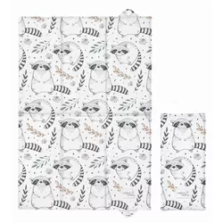 cumpără Accesoriu pentru înfășat Ceba Baby W-305-000-636 Saltea de infasat pliabila Raccoon, 60x40 în Chișinău 